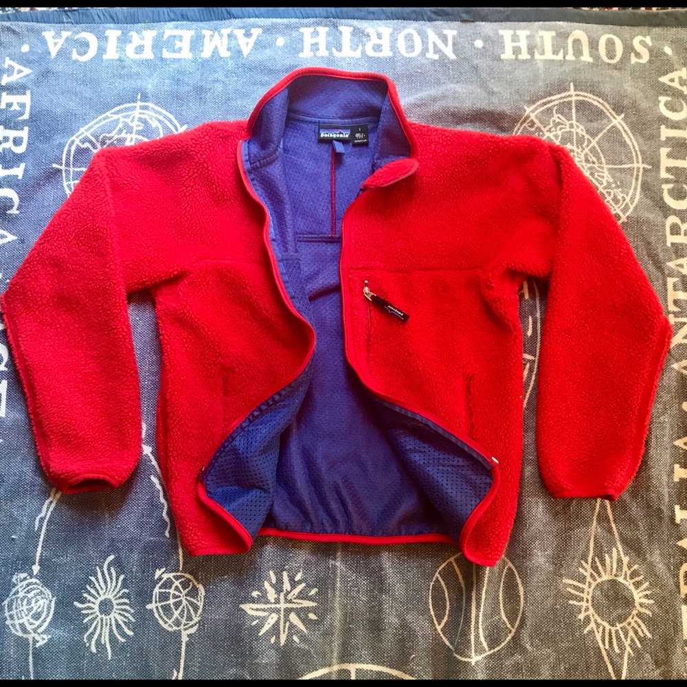 Patagonia 1998 Retro X Deep Pile Fleece USA  Small